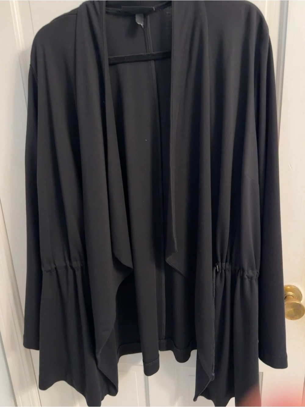 Lane Bryant Black Draped Jacket Size 22W